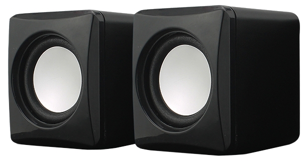Компьютерная акустика Velton VLT-S011J 2.0, 5Вт (2,5Вт*2) аудио выход и питание USB