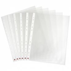 Папка-вкладыш Бюрократ СуперЛюкс 060TSLux тисненый А4+ 60мкм (100шт)